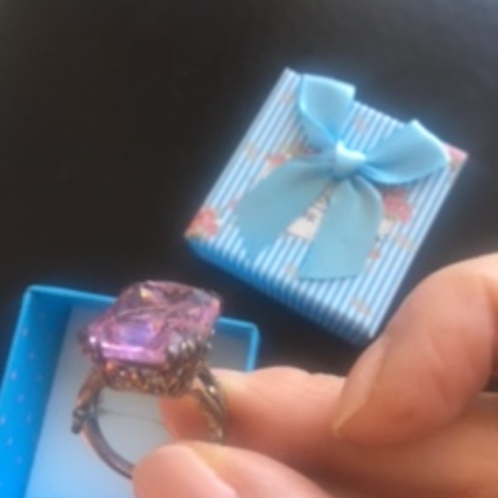 Pink Tourmaline Ring Size 5